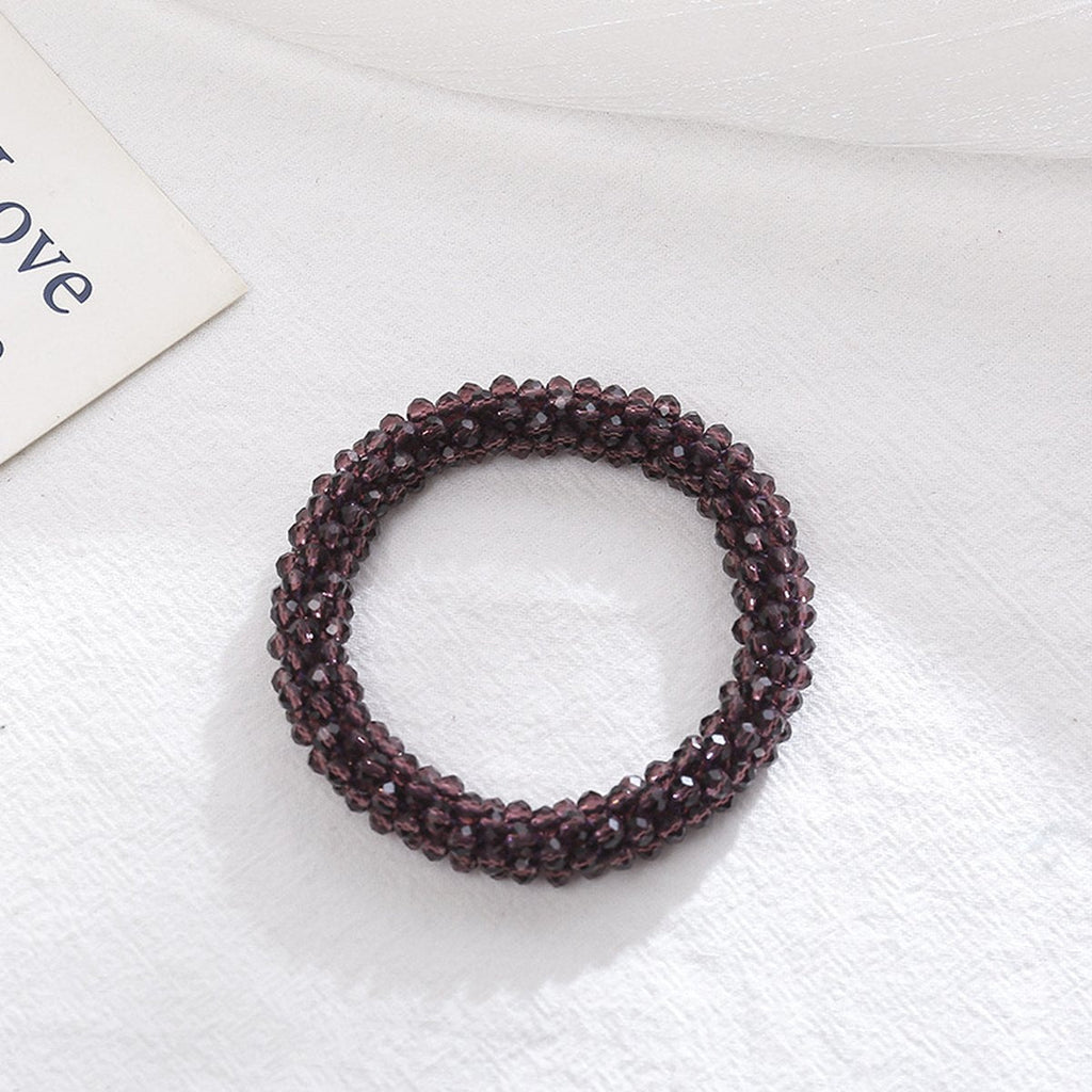 Crystal Hair Tie Jewelry Multicolor