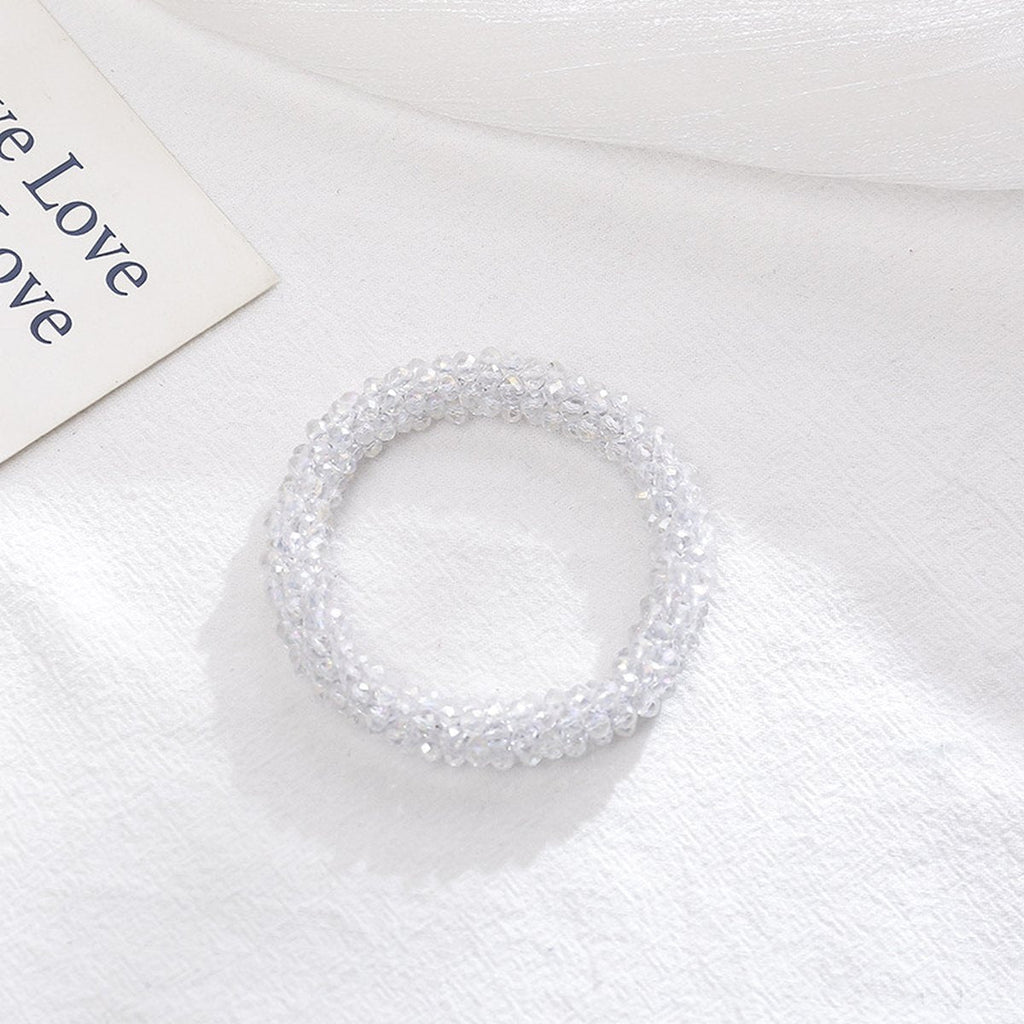Crystal Hair Tie Jewelry Multicolor