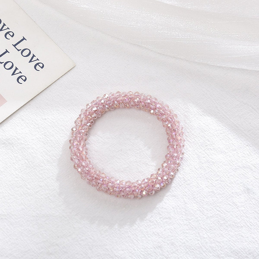 Crystal Hair Tie Jewelry Multicolor