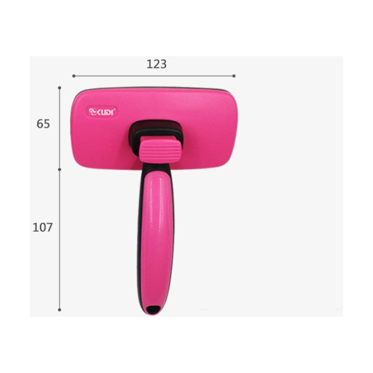 Curly Dog Hair Removal Comb Grooming Brush