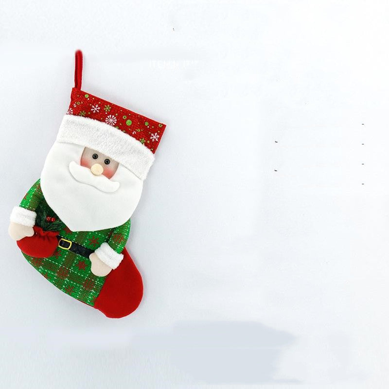 Knitted Christmas Stocking Ornament