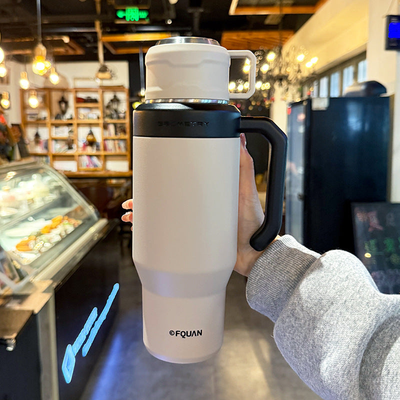 Jumbo Insulated Tumbler Large-capacity Ice-resistant Cup