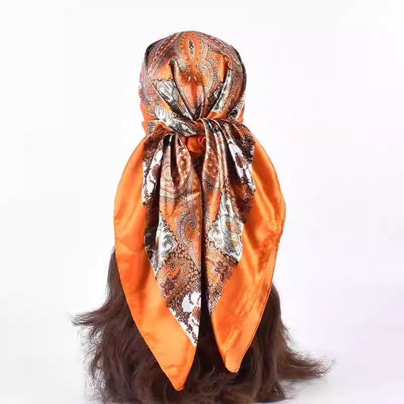 Retro-printed Scarf