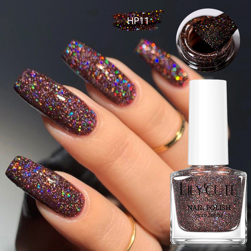 LILYCUTE Glitter Nail Polish – 12 Shades