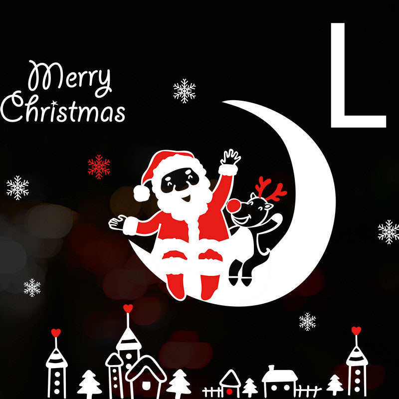 Christmas Static Window Clings