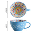 Ceramic Breakfast Mug Microwavable Milk Coffee