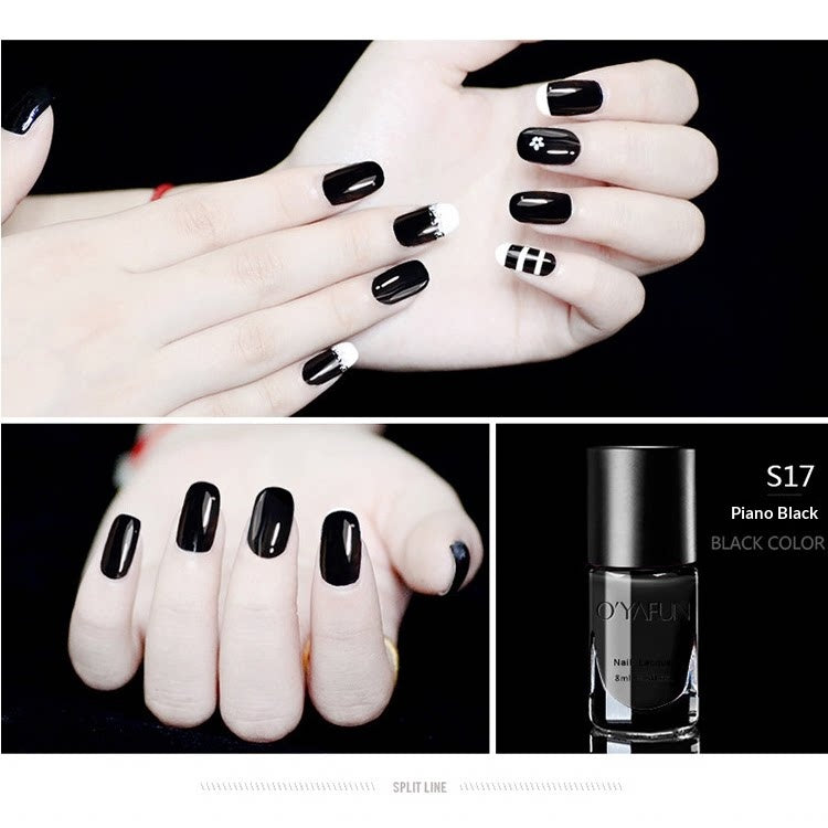 O'YAFUN Nude Peel-Off Nail Polish – 30 Shades