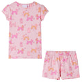 Girls' Poodle Print Short Pyjamas