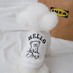 Dog Bear Printed Sweater
