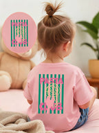 Rabbit-print Cartoon Kids T-shirt