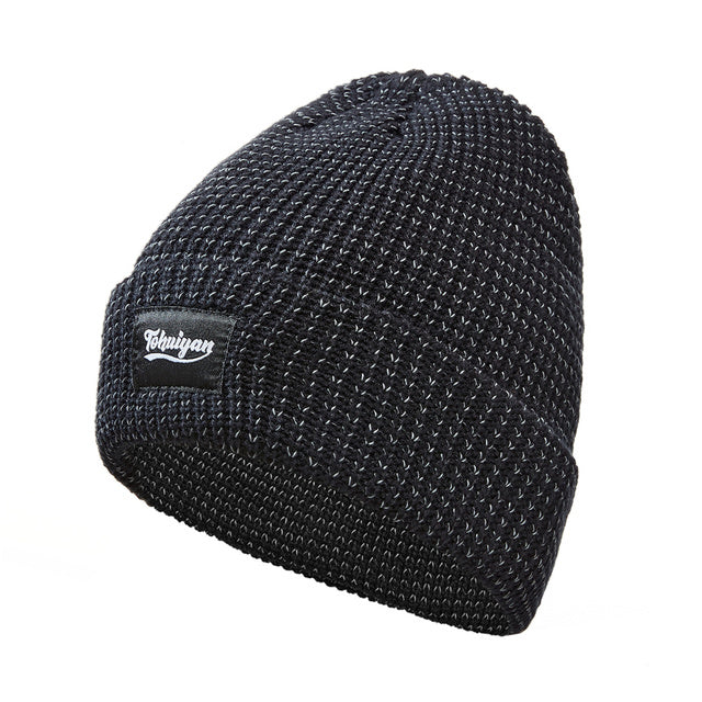 Reflective Beanie Hat Skullies