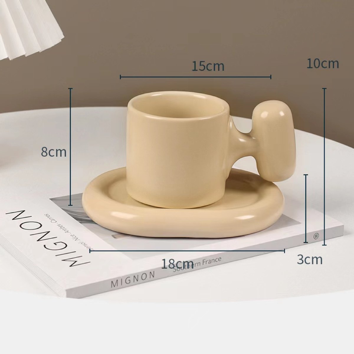 Decorated Ceramic Mug