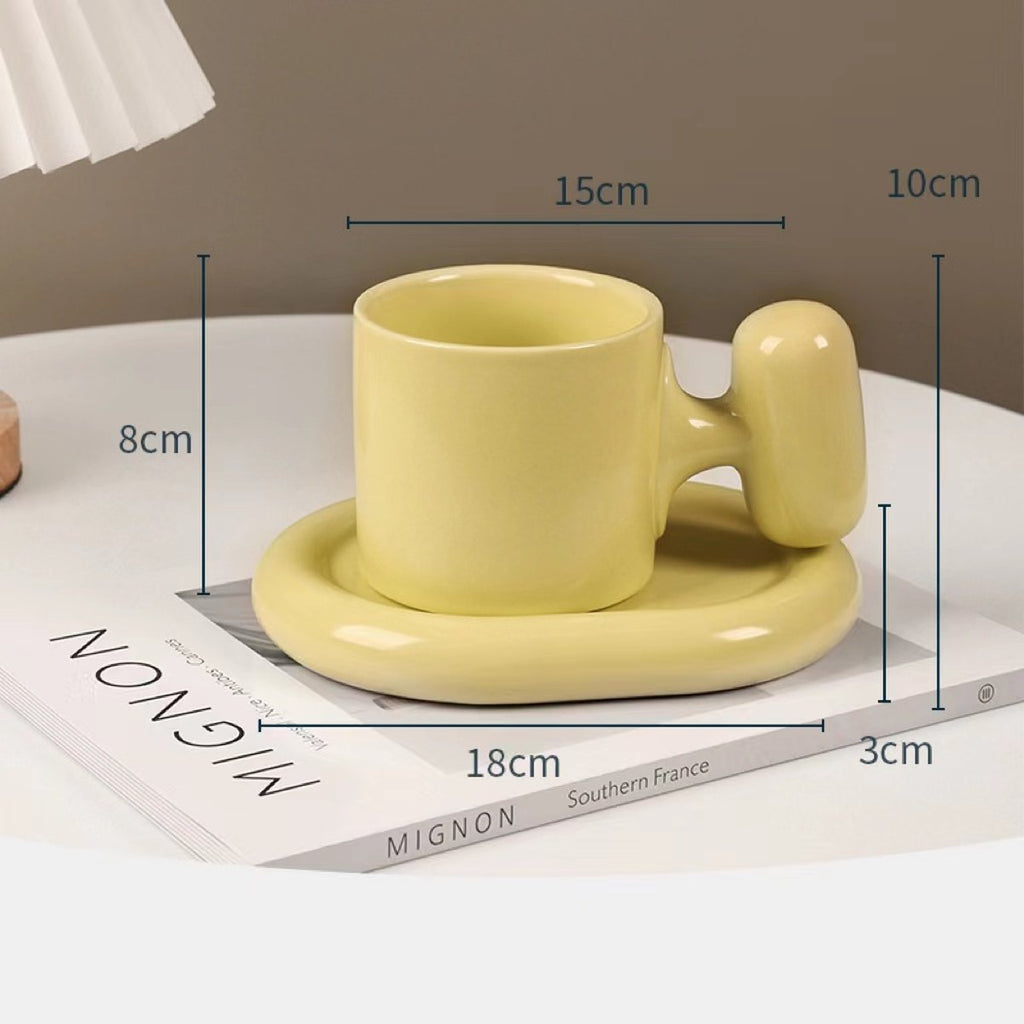 Decorated Ceramic Mug