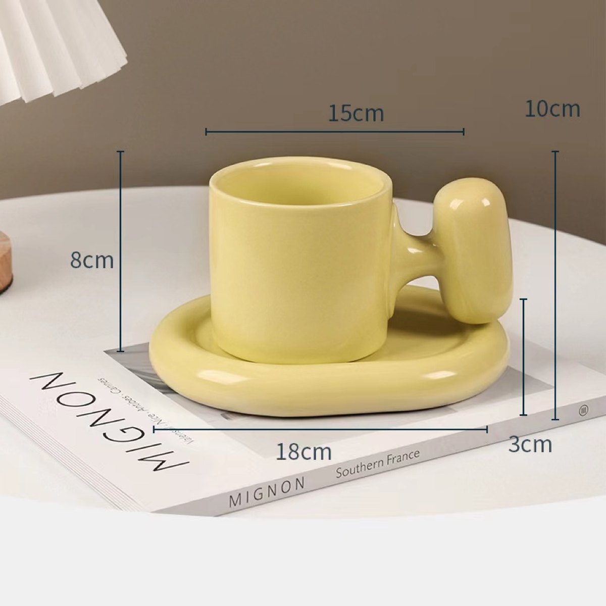 Decorated Ceramic Mug