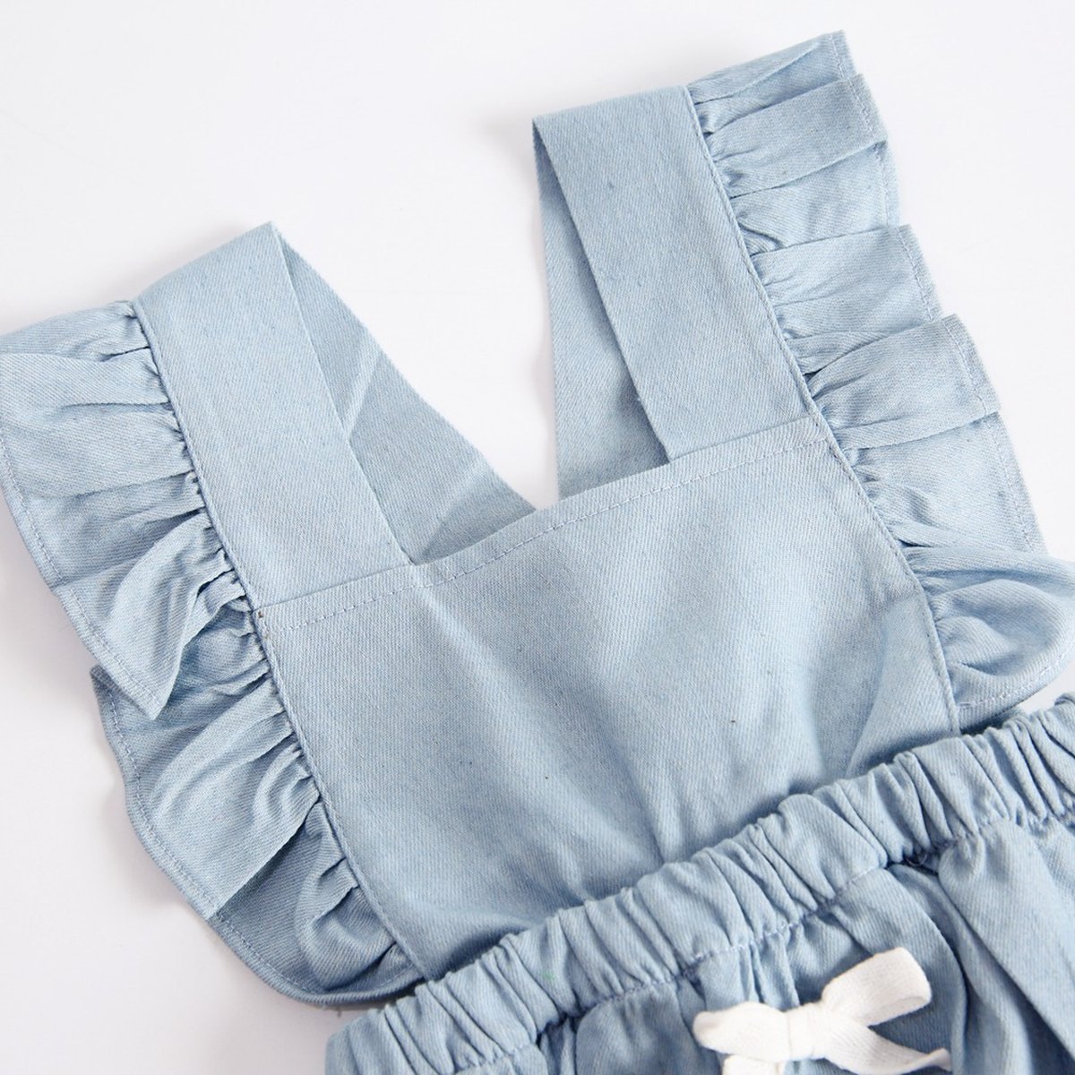 Denim Baby One-piece Bodysuits Romper
