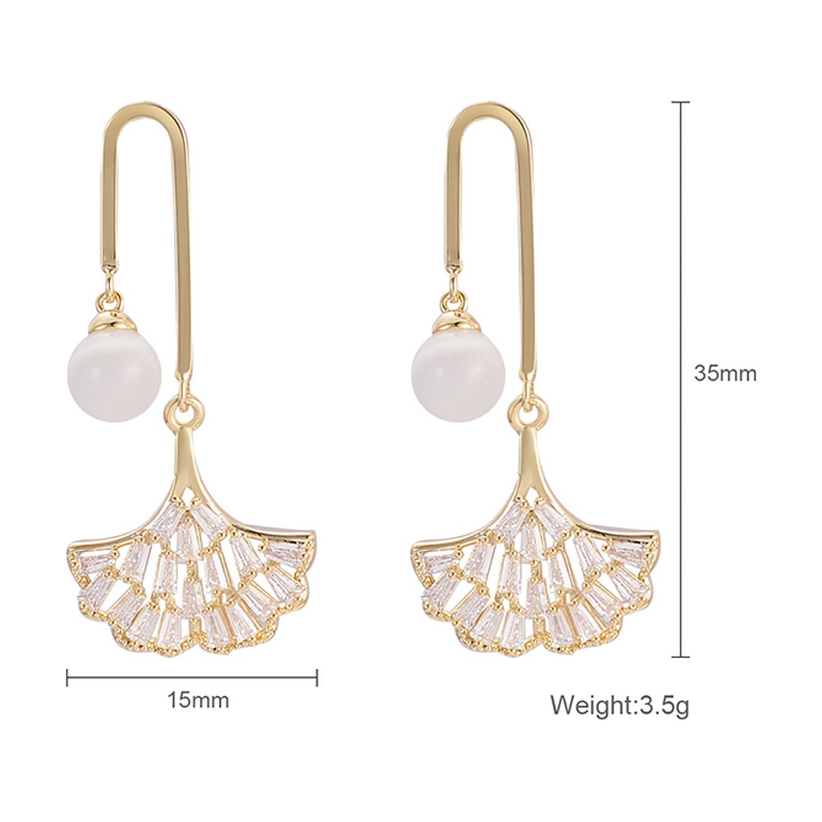 Design Earrings Irregular