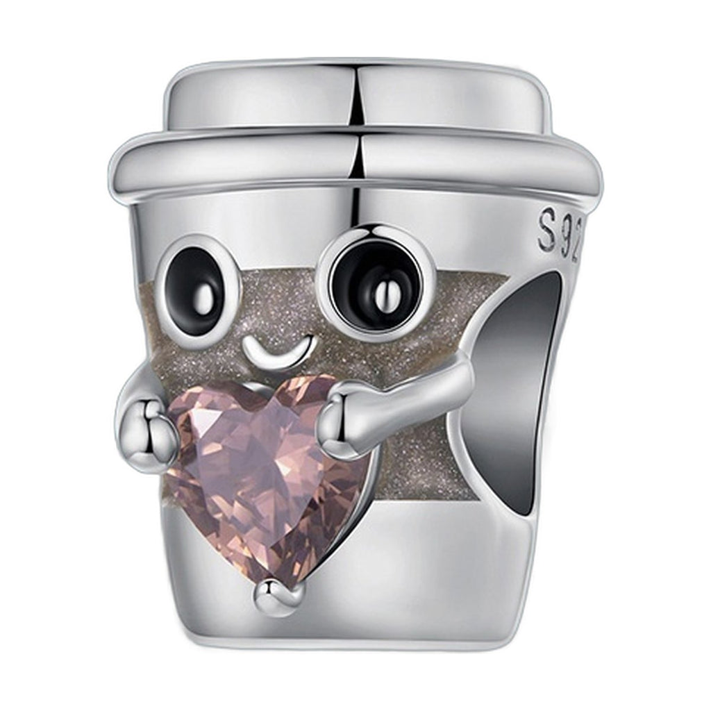 Design Love Coffee Cup Bead Accessories