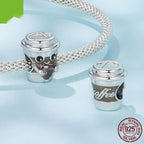 Design Love Coffee Cup Bead Accessories