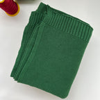 Knitted Cotton Swaddle with Overlock Edge