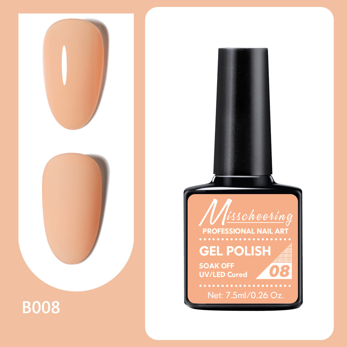 Mischeering Glitter Nail Polish – 30 Shades