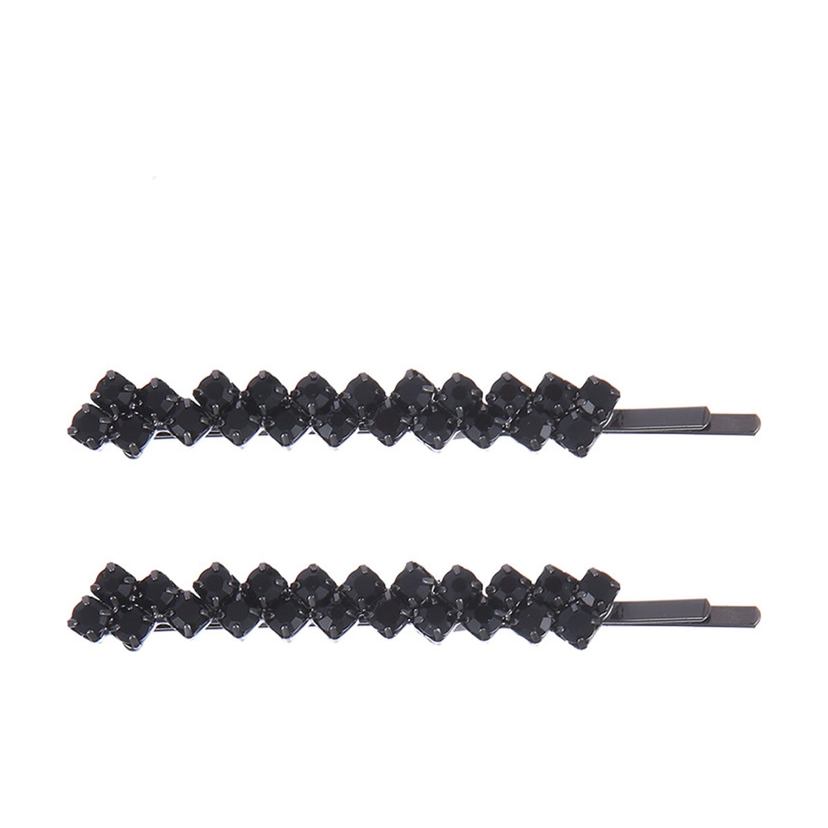 Diamond Claw Chain Hair Clip Bar Shaped