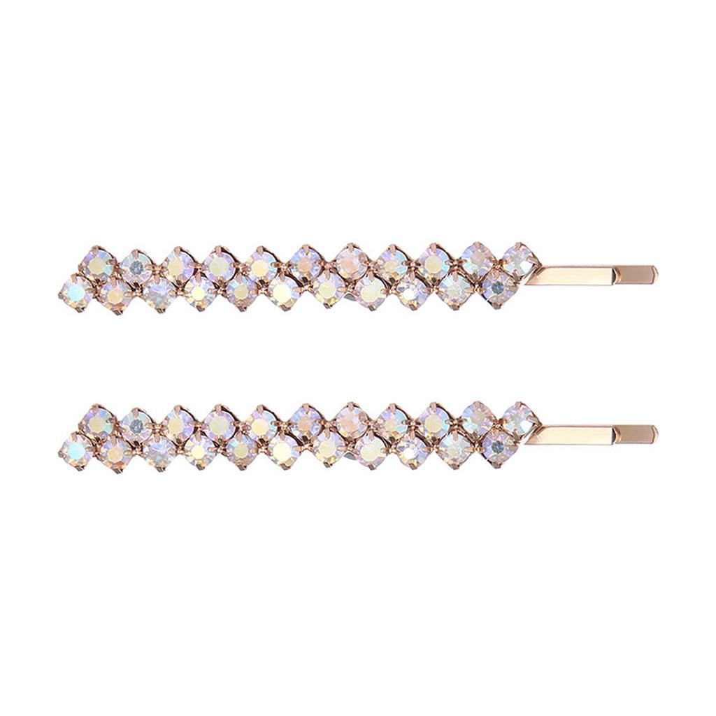 Diamond Claw Chain Hair Clip Bar Shaped
