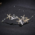 Diamond Headband Starfish Pearl Hair Ornament Wedding