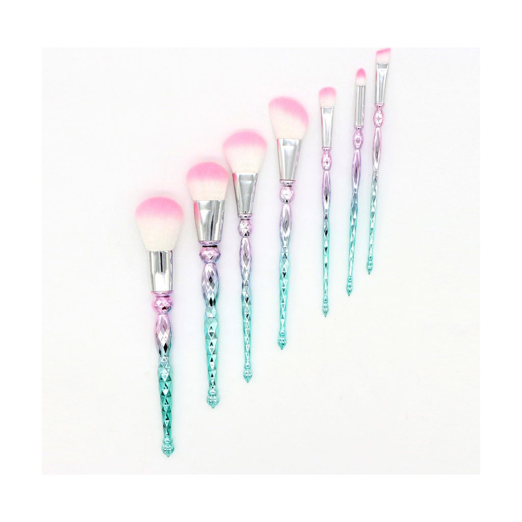Diamond Makeup Brush Set