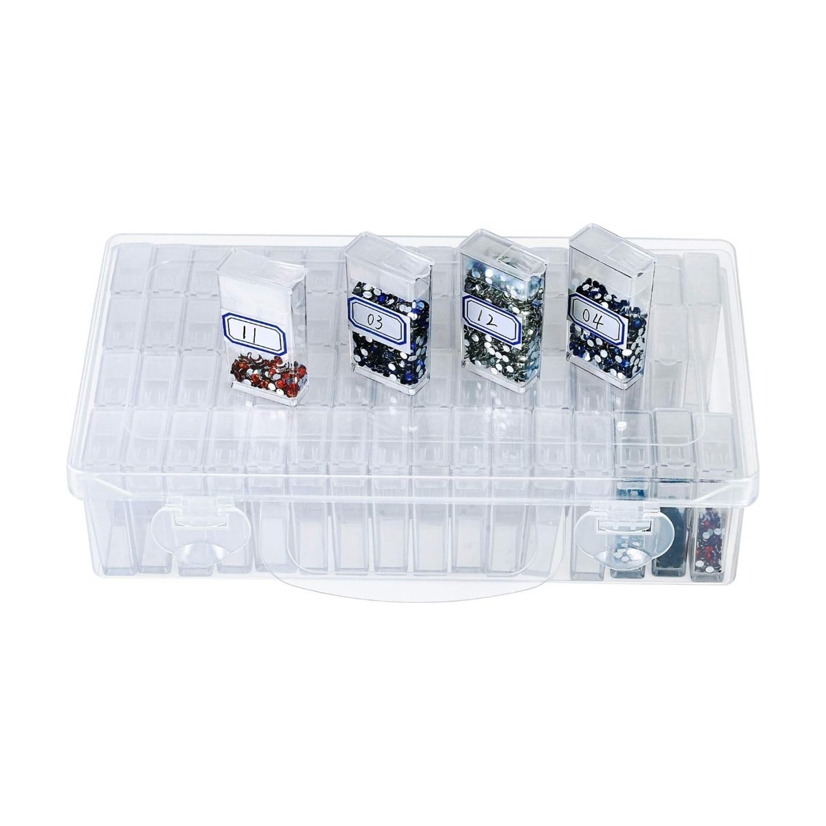 Diamond Painting Accessory Set 4 Trays 64-compartment