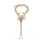 Diamond Scorpion Anklet