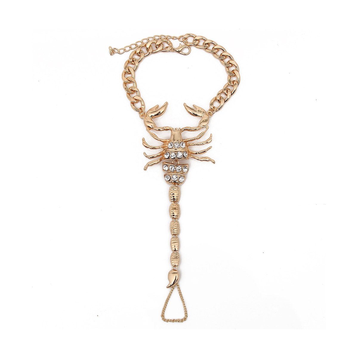Diamond Scorpion Anklet