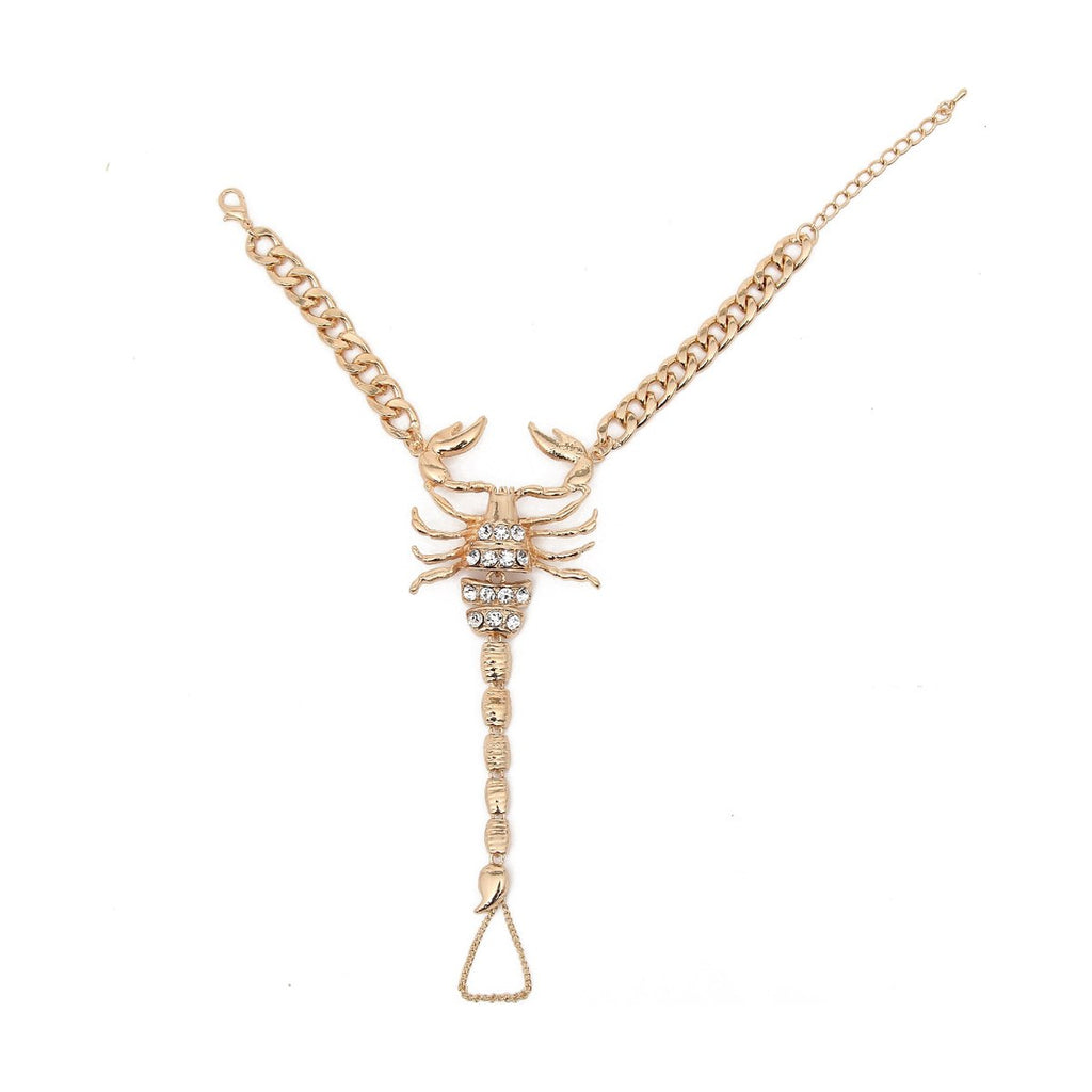 Diamond Scorpion Anklet