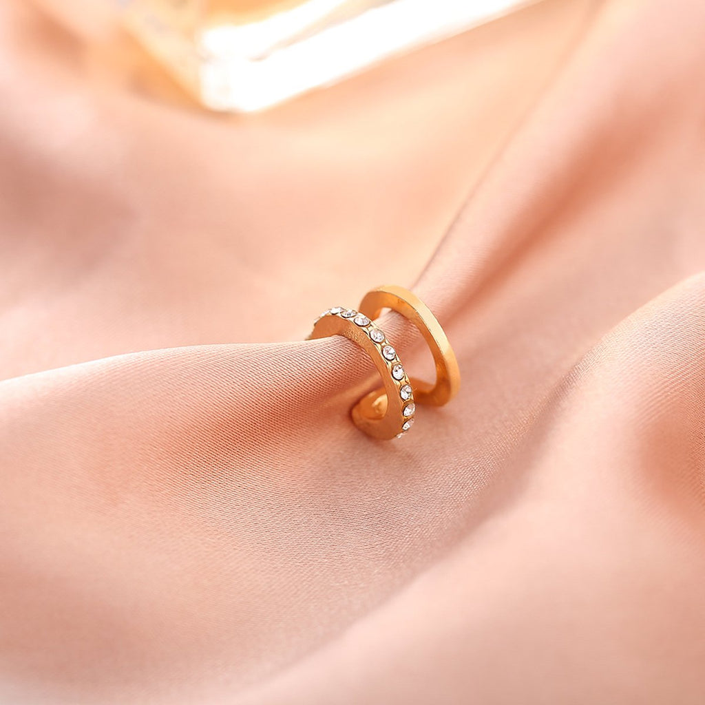 Diamond U-shaped Ear Cuff