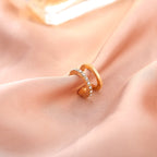 Diamond U-shaped Ear Cuff