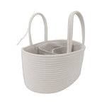 Diaper Caddy Organizer Large Cotton Rope Nursery
