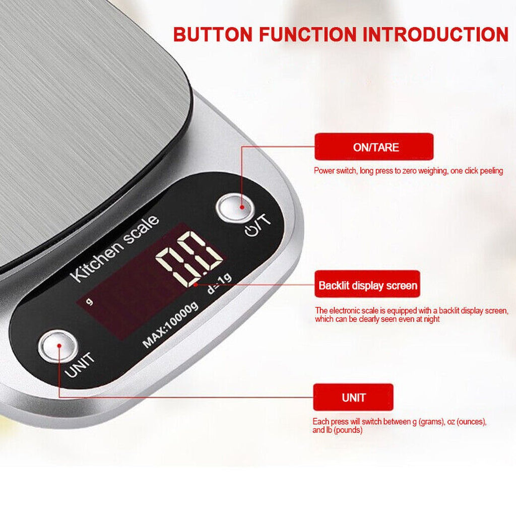 Digital Kitchen Scale 10 kg