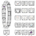 DIY Stainless Steel Bracelet Charm Components
