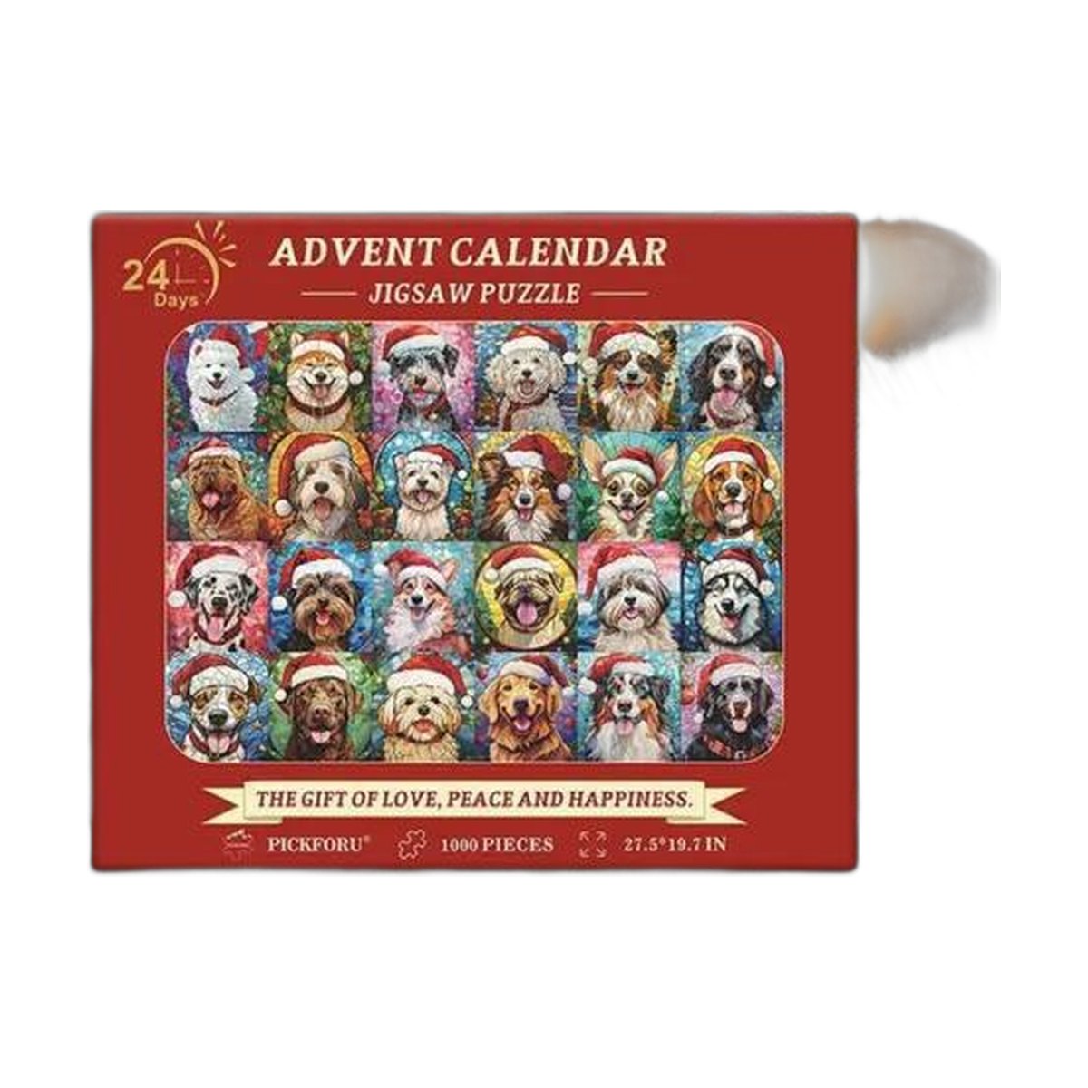 Dog Advent Calendar Jigsaw Puzzle