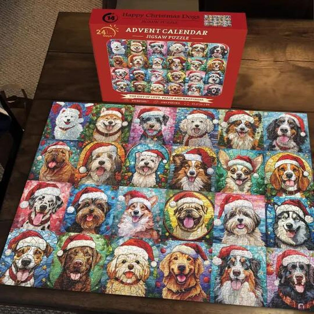 Dog Advent Calendar Jigsaw Puzzle