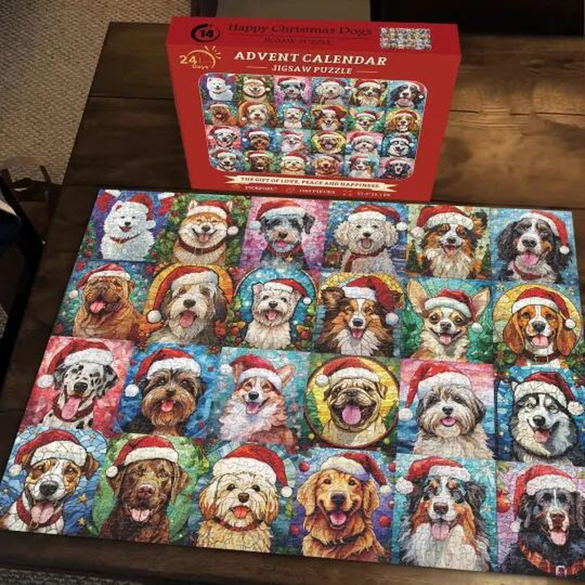 Dog Advent Calendar Jigsaw Puzzle