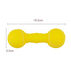 Dog Toys Football Dumbbell Shaped Squeeze Squeaky