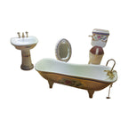 Dollhouse Ceramic Bathroom Set