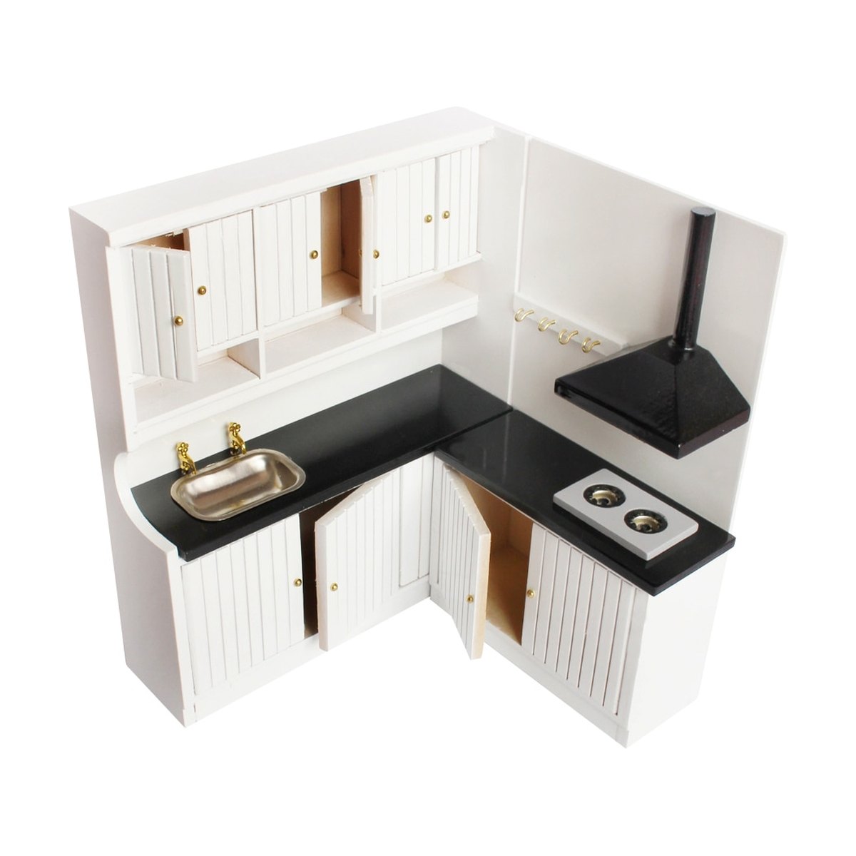 Dollhouse Kitchen Cabinets