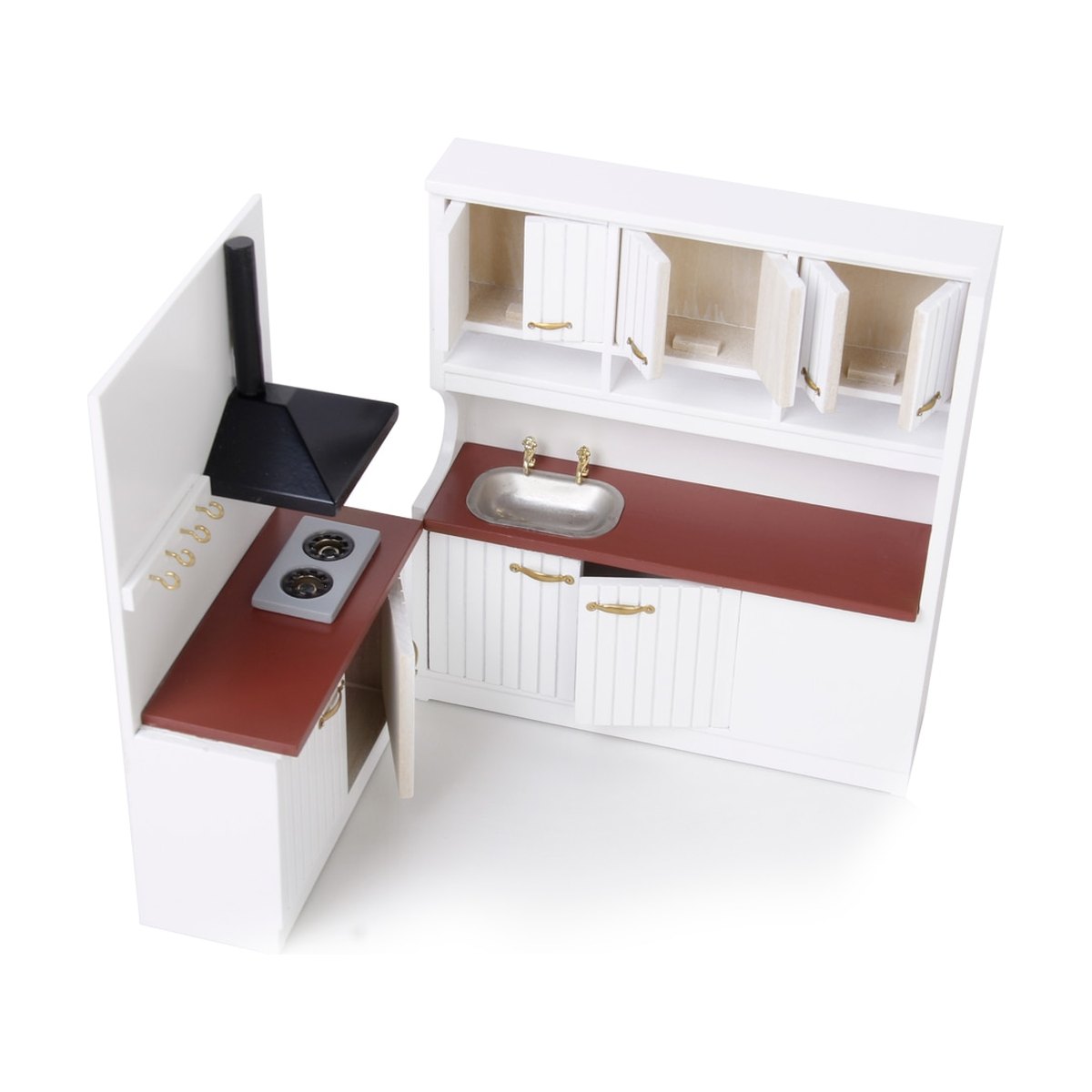 Dollhouse Kitchen Cabinets