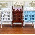 Dollhouse Mini Model Toy Bookcase