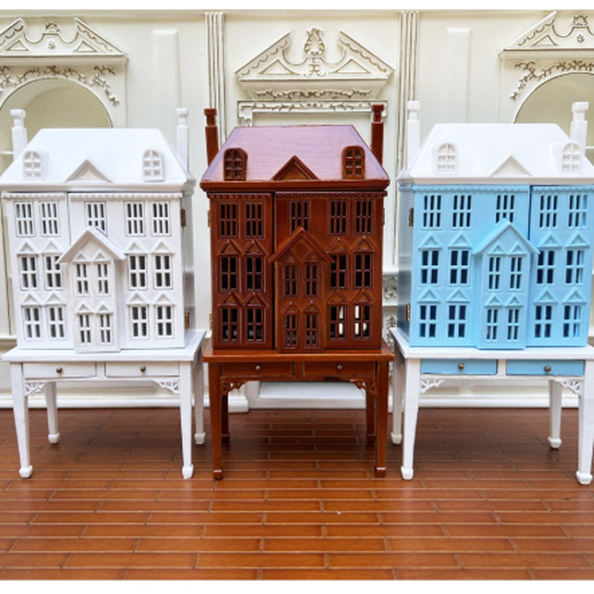 Dollhouse Mini Model Toy Bookcase