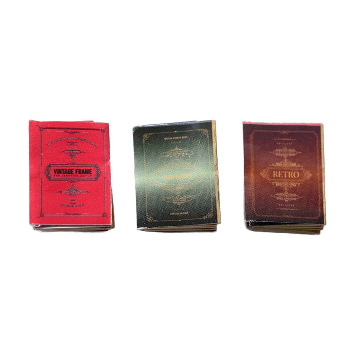 Dollhouse Miniature Books