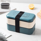 Double-layer Lunch Box Plastic Large Capacity Microwave