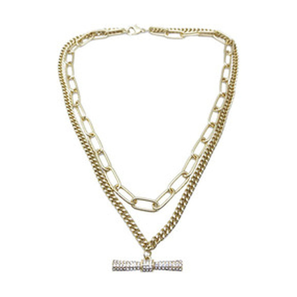 Double Layered Sweater Necklace