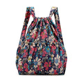 Drawstring Bag Printed Backpack
